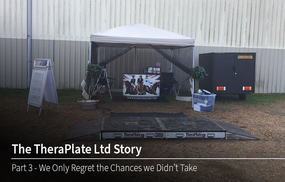 TheraPlate Ltd Story Part 3 – We only regret the chances we didn’t take…